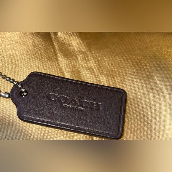 Coach large messenger bag. Chocolate leather. Like new. No call outs. - Picture 8 of 13